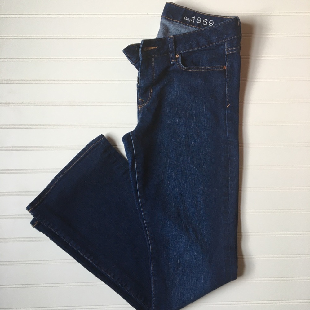 GAP 1969 Boot Cut Blue Jeans